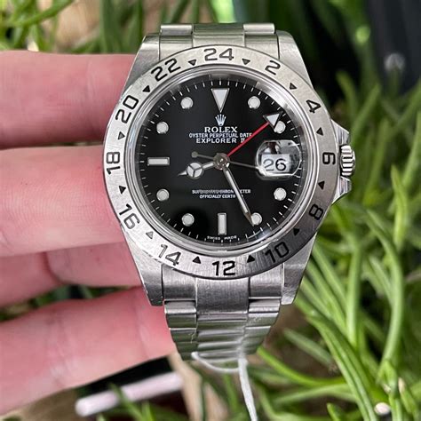 rolex explorer 2 fondo grigio|rolex explorer ii for sale.